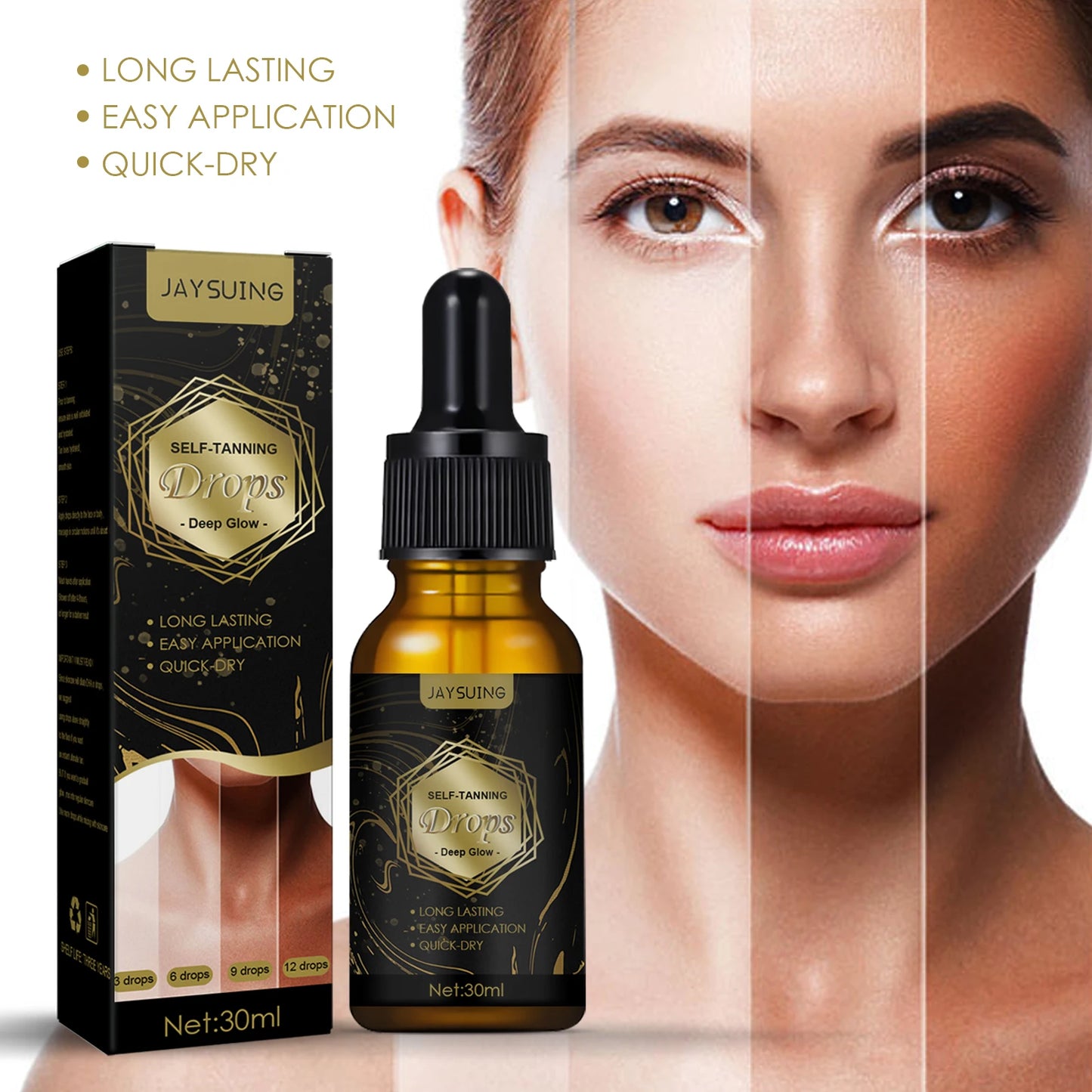 Water Serum Self-Tanning Drops