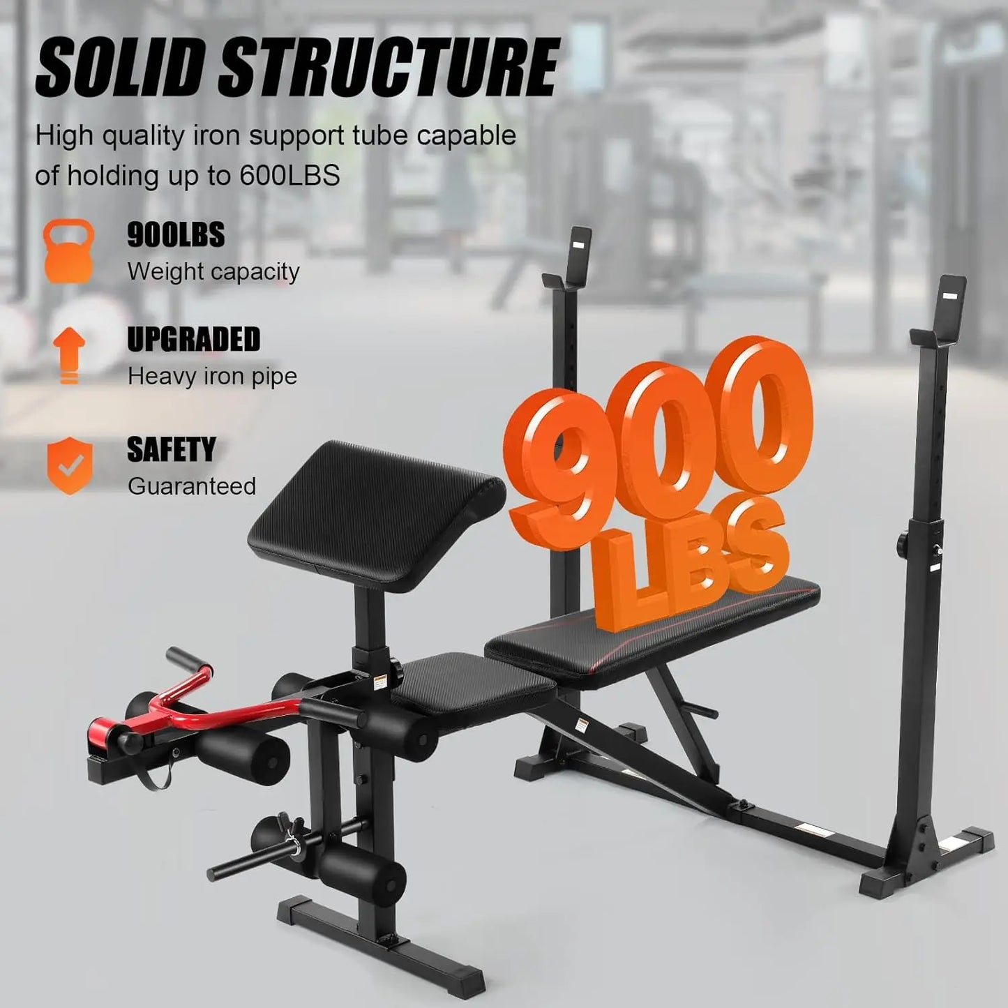 Adjustable Weight Bench Multi-functional Bench Press