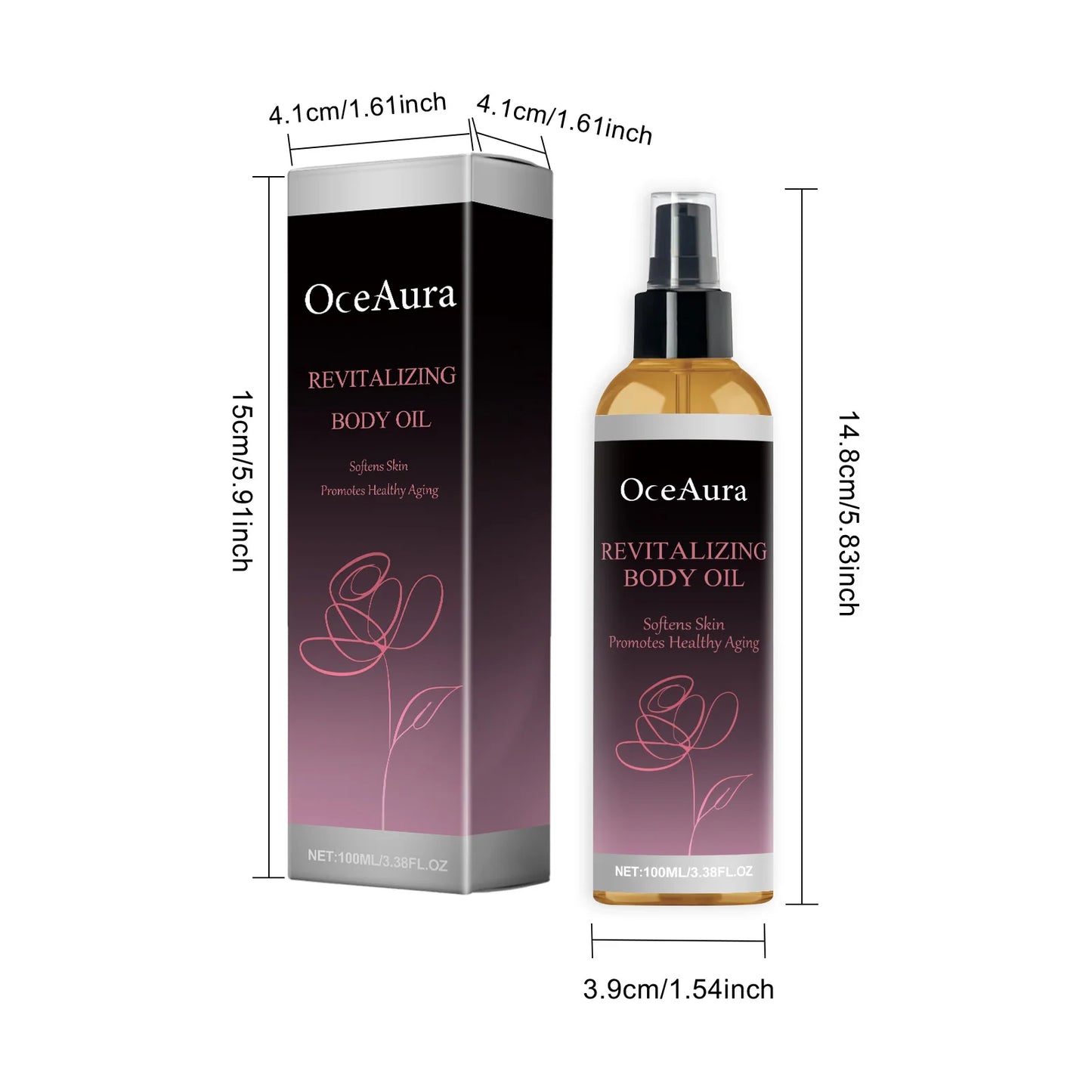Delay Aging Skin Soothing Body Oil