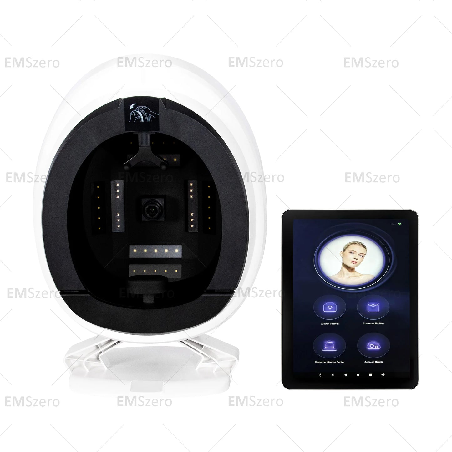 Deep facial Skin Analyzer Digital Skin Testing