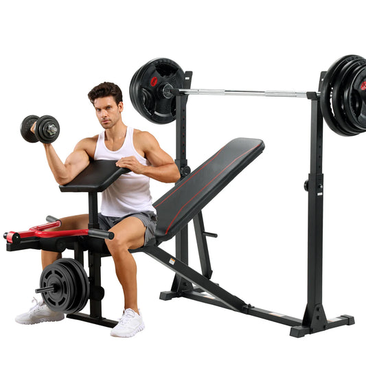 Adjustable Weight Bench Multi-functional Bench Press