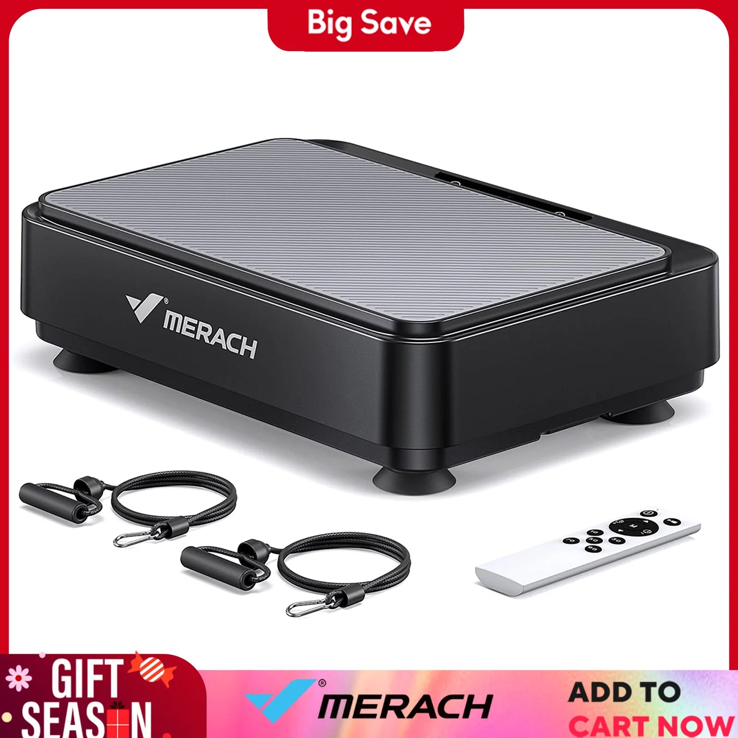 Exercise Machine Vibration Plate With Remote and Bands