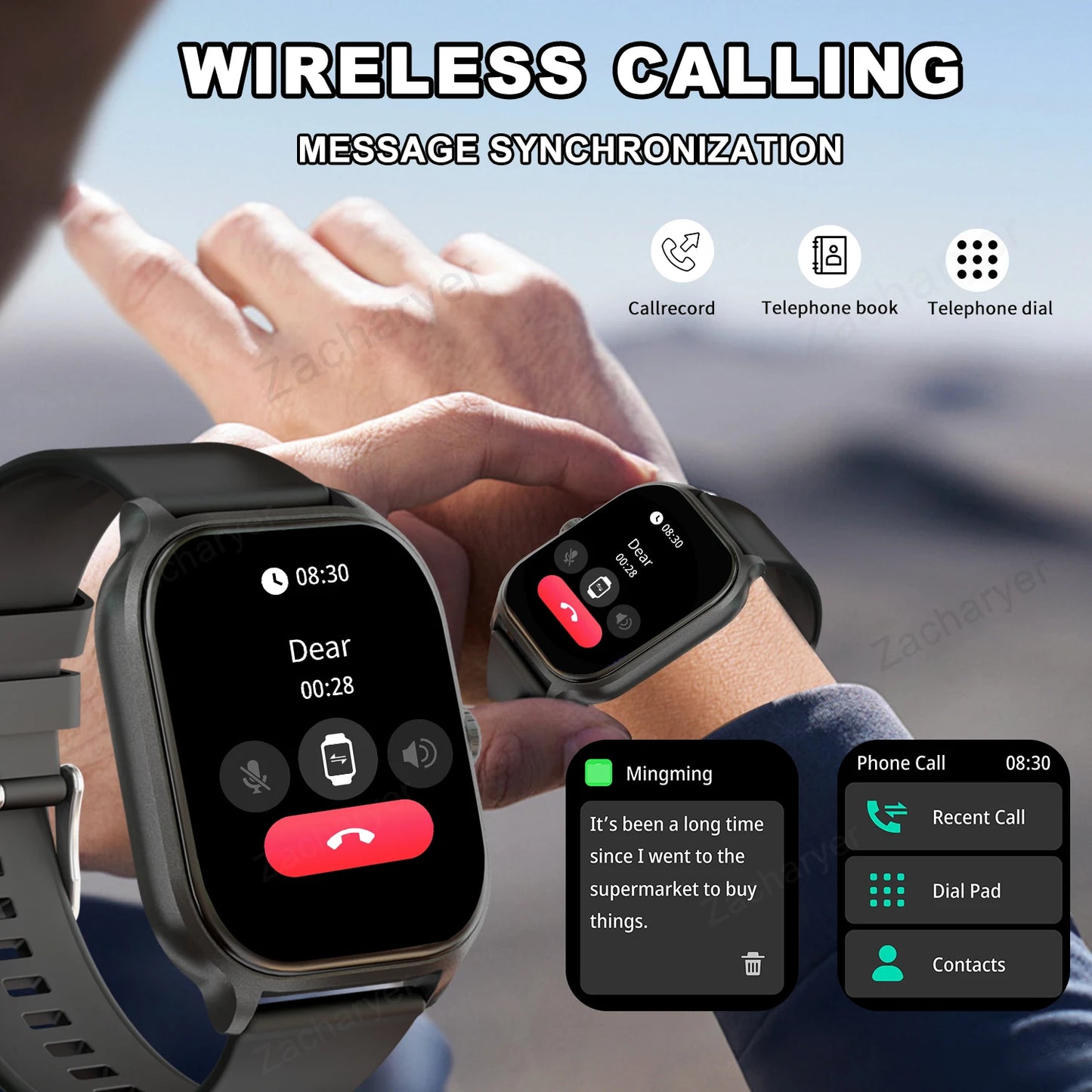 wireless calling/dial , SMS reminder