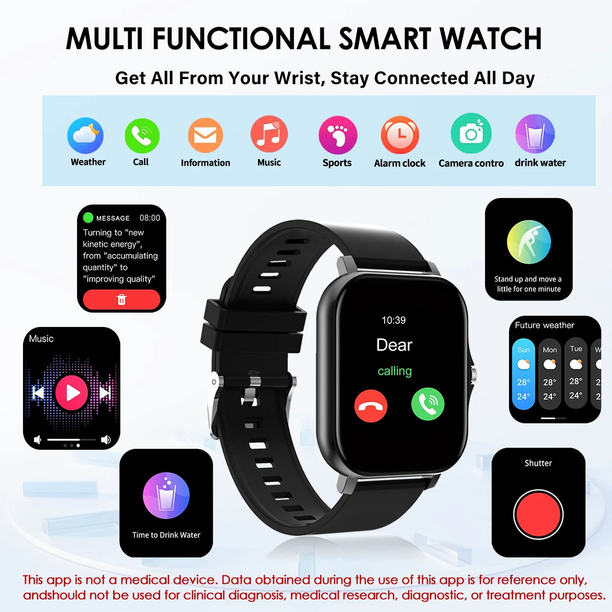 Android Sports Watches Touch Dial
