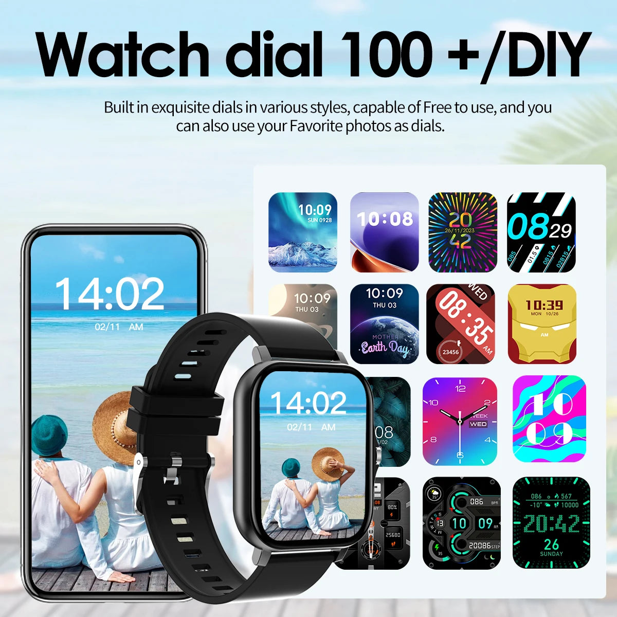 Android Sports Watches Touch Dial