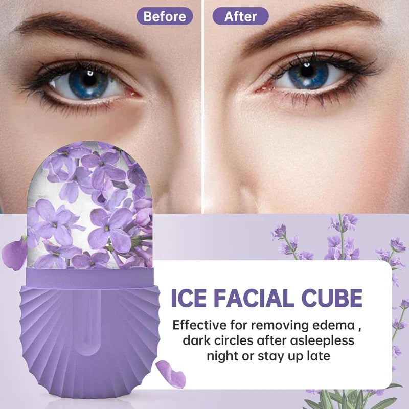Silicon Ice Mold For Eye Puffiness Shrink Pores