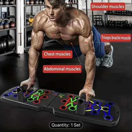 Multi-Functional Pushup Board System