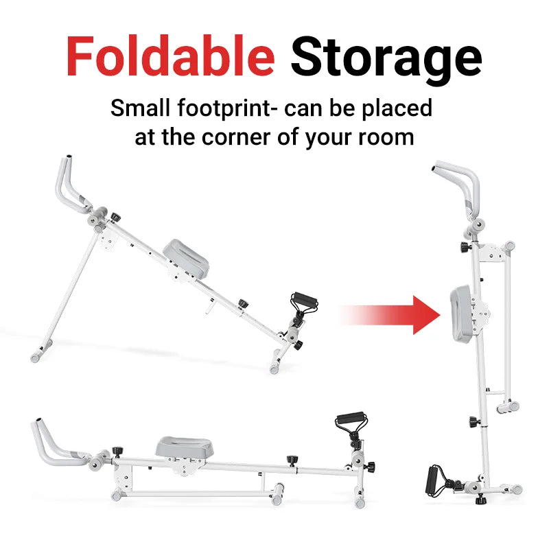 4-in-1abdominal machine adjustable height levels