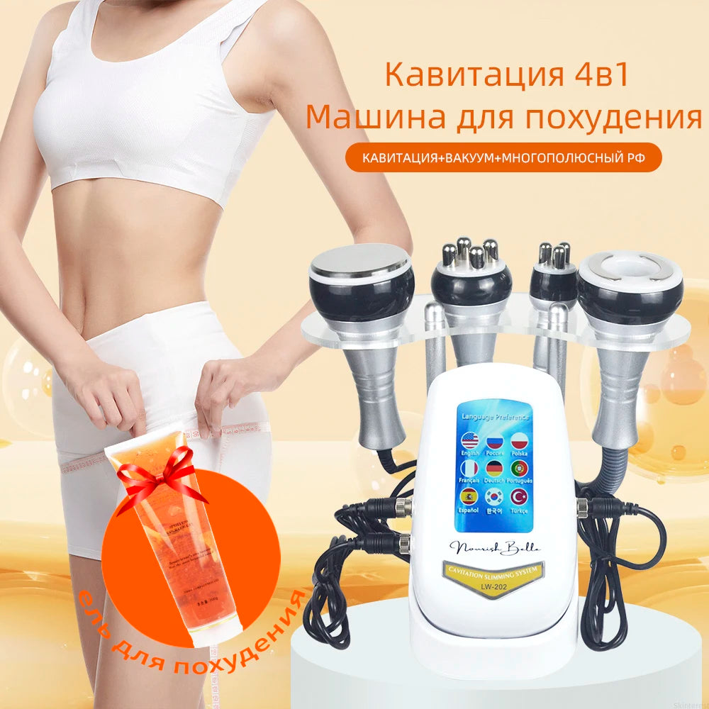4 IN 1Face Lifting Body Slimming Machine