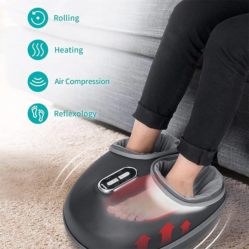 Therapy Heating Air Compression Muscle Electric Foot Massager