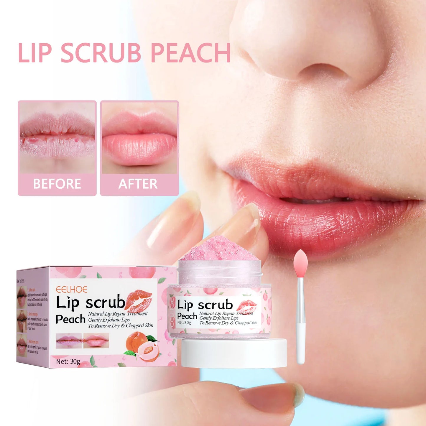 Lightening Fade Lines Anti Dryness Lips Scrub