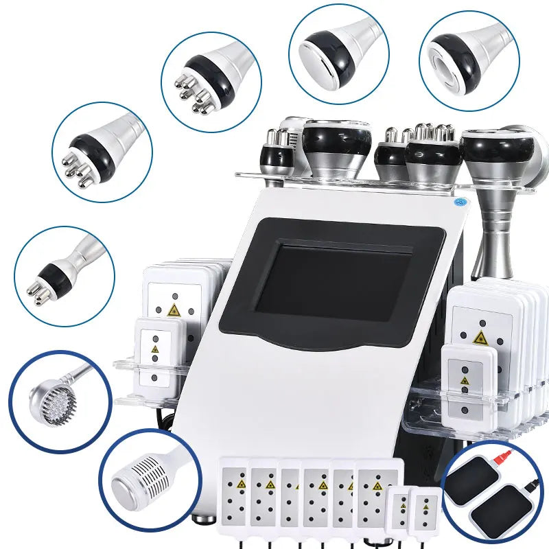 Beautiful 2025 9 in 1 40K cavitation machine vacuum device