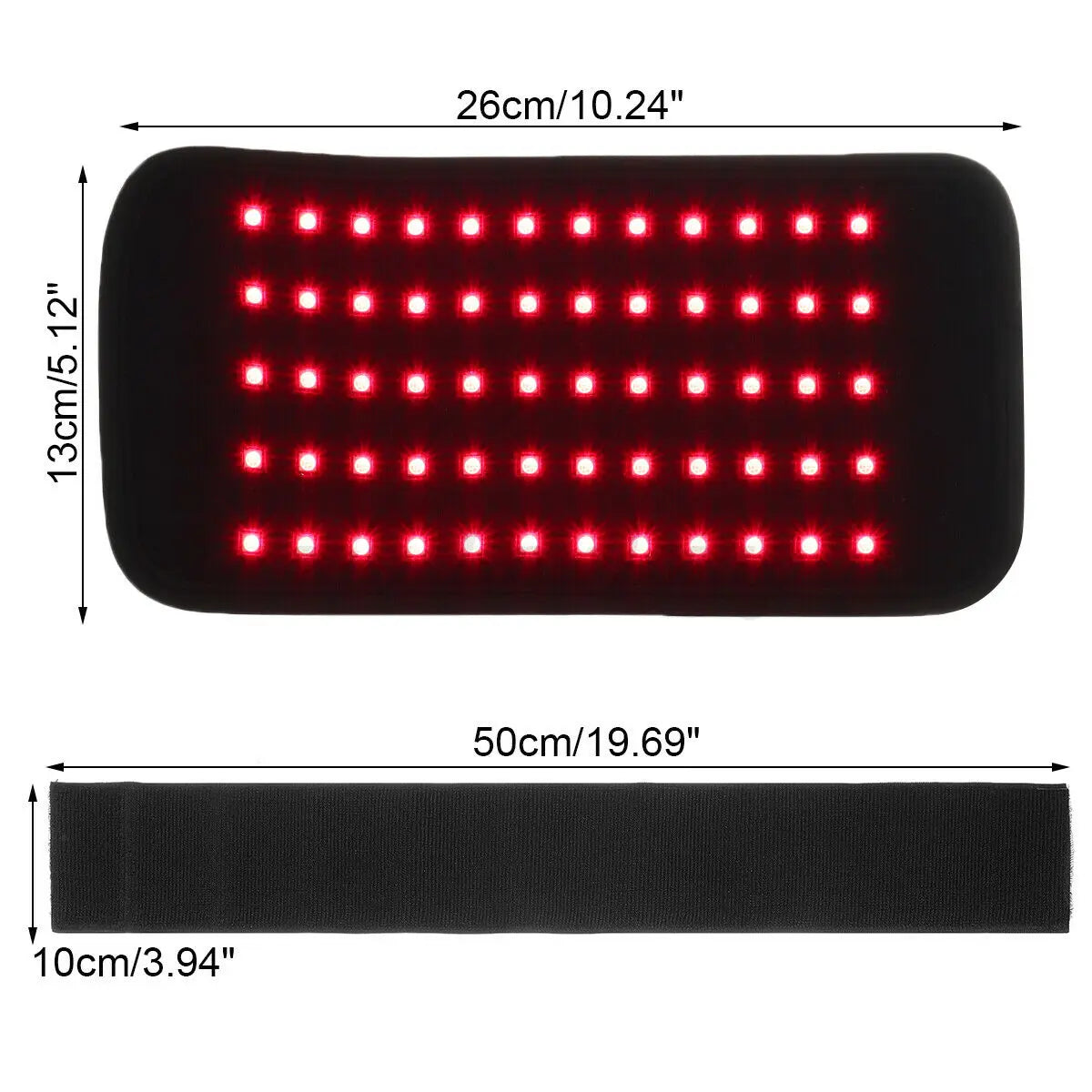 Polyester LEDs Red Light Therapy