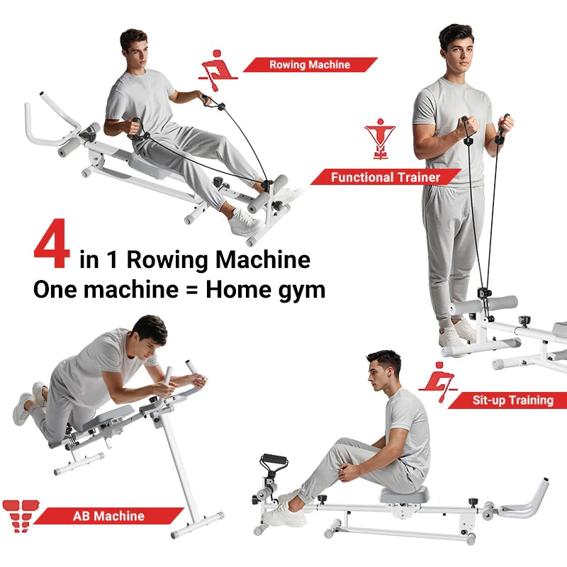 4-in-1abdominal machine adjustable height levels