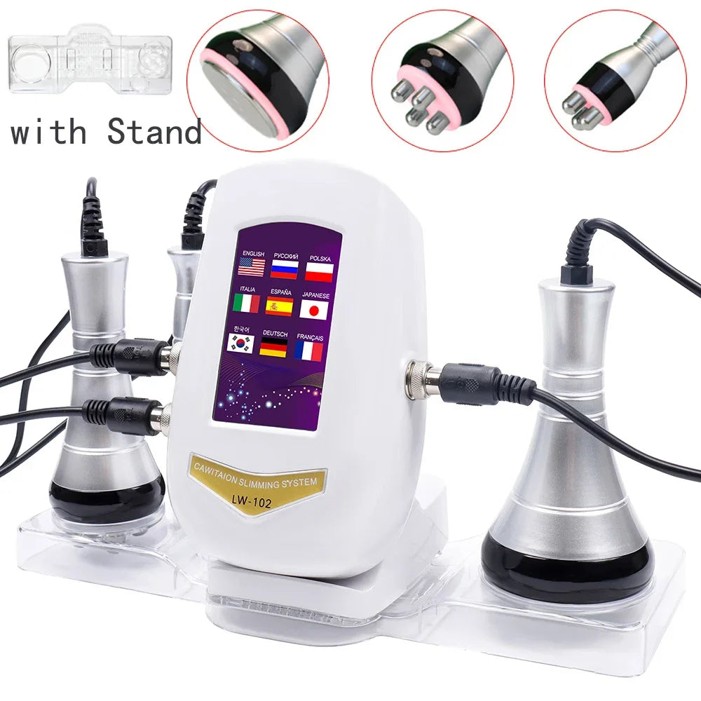 40K 3 In 1 Cavitation Radiofrequency Machine