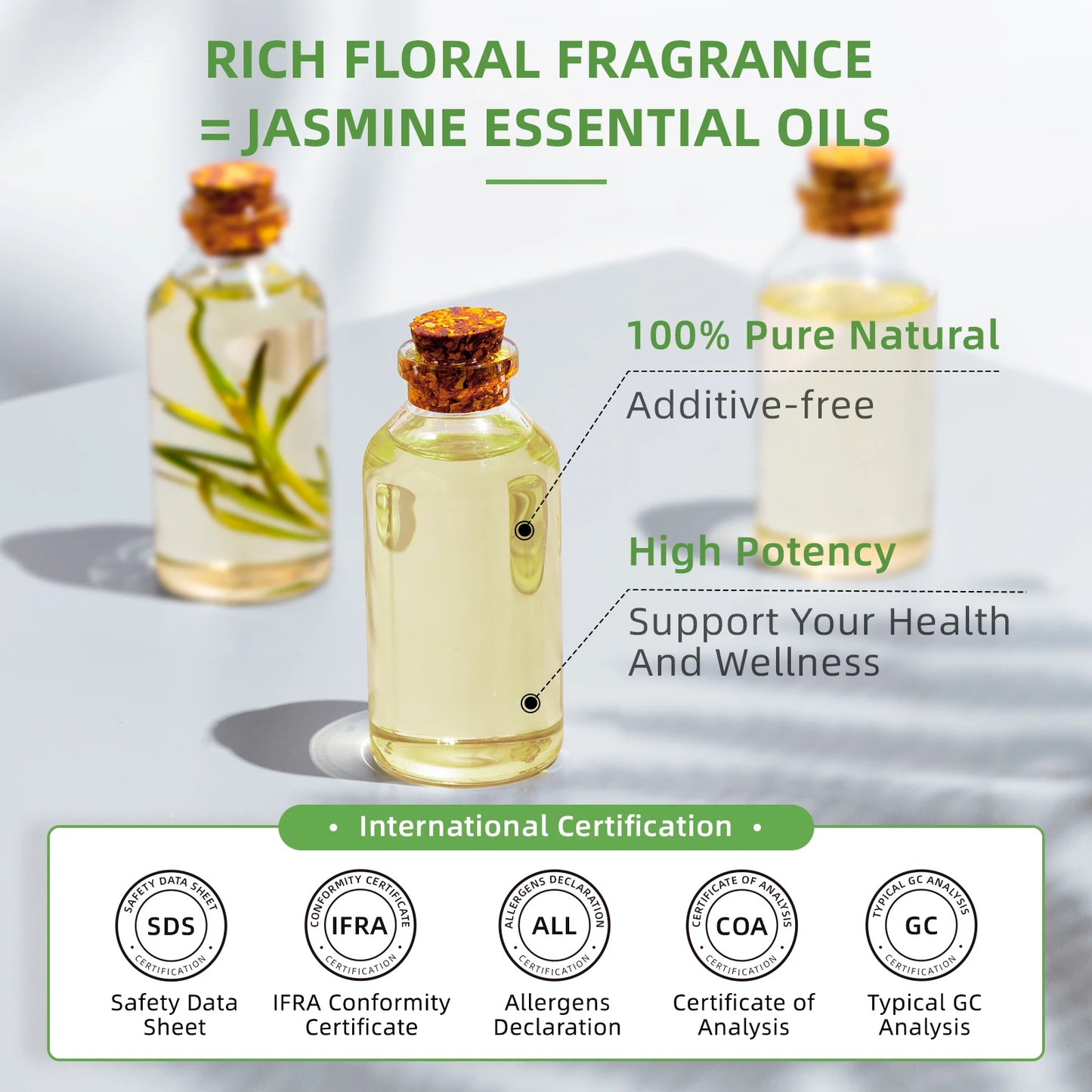 100% Pure Floral Essential Oil
