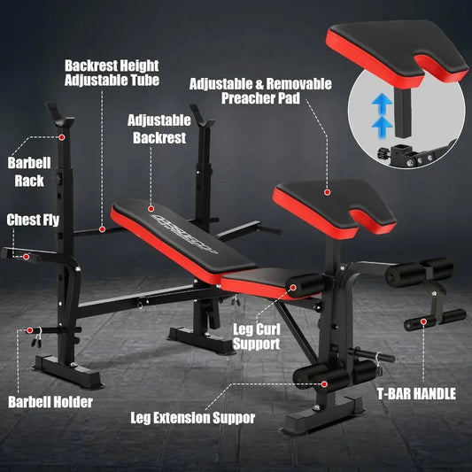 Multifunctional Weight Bench