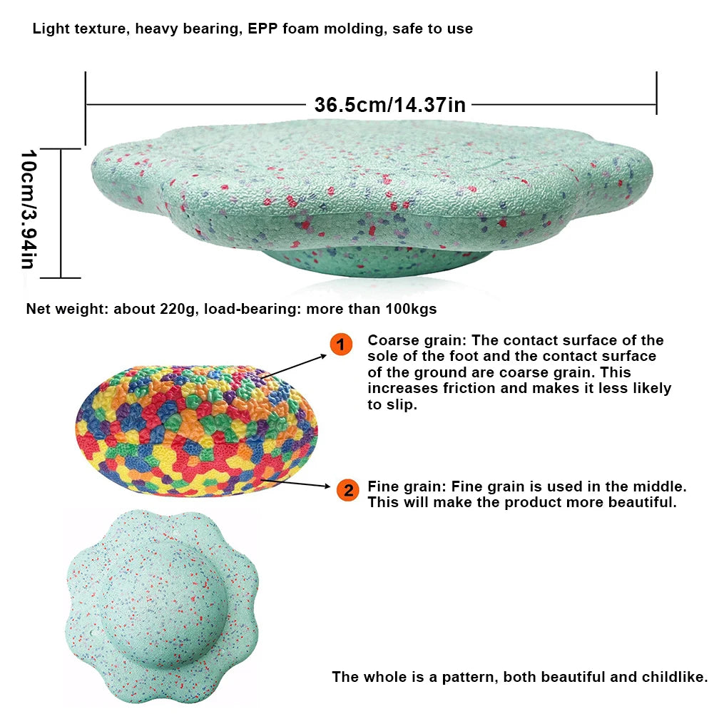 Flower Shape Stepping Stones Touch Sensory