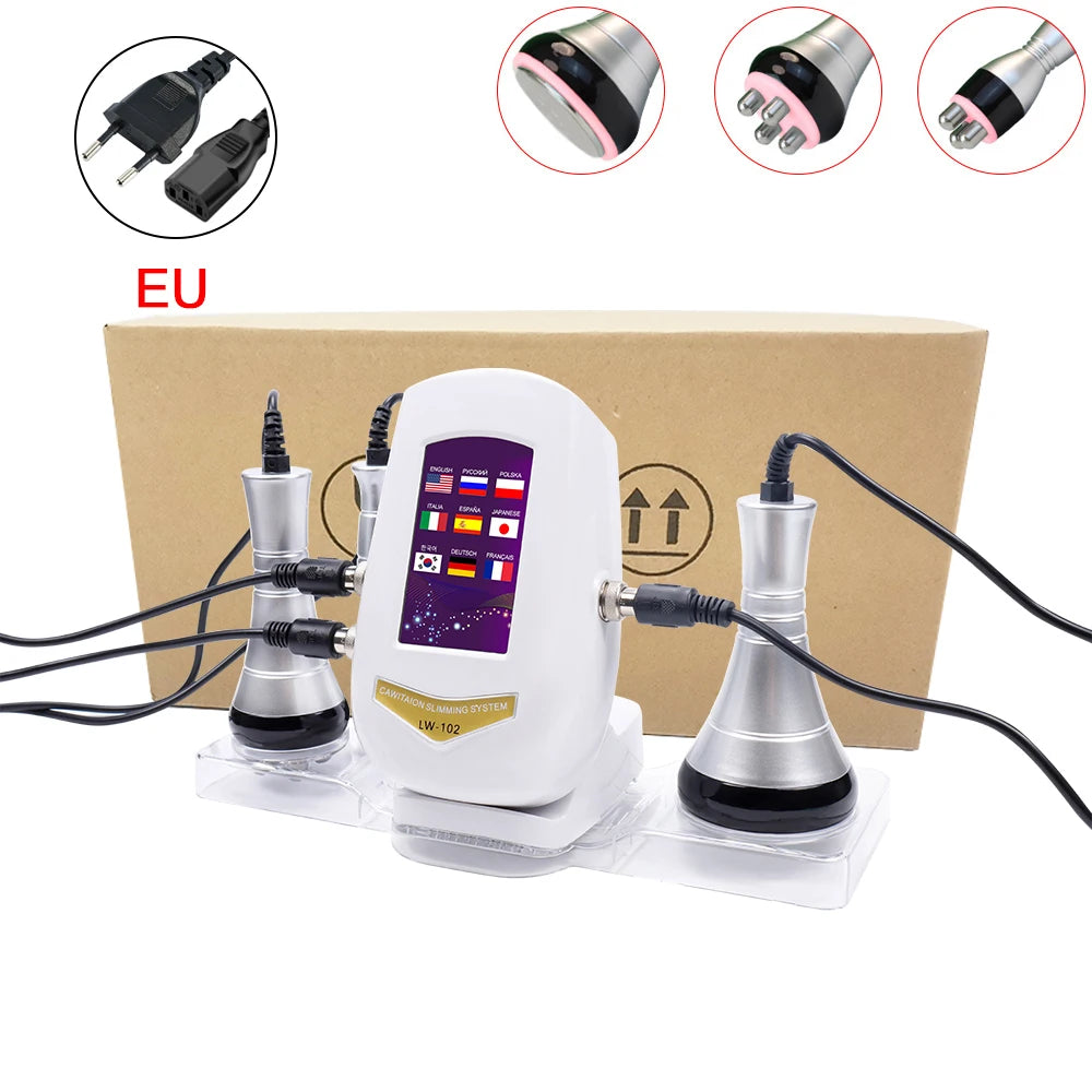 40K 3 In 1 Cavitation Radiofrequency Machine