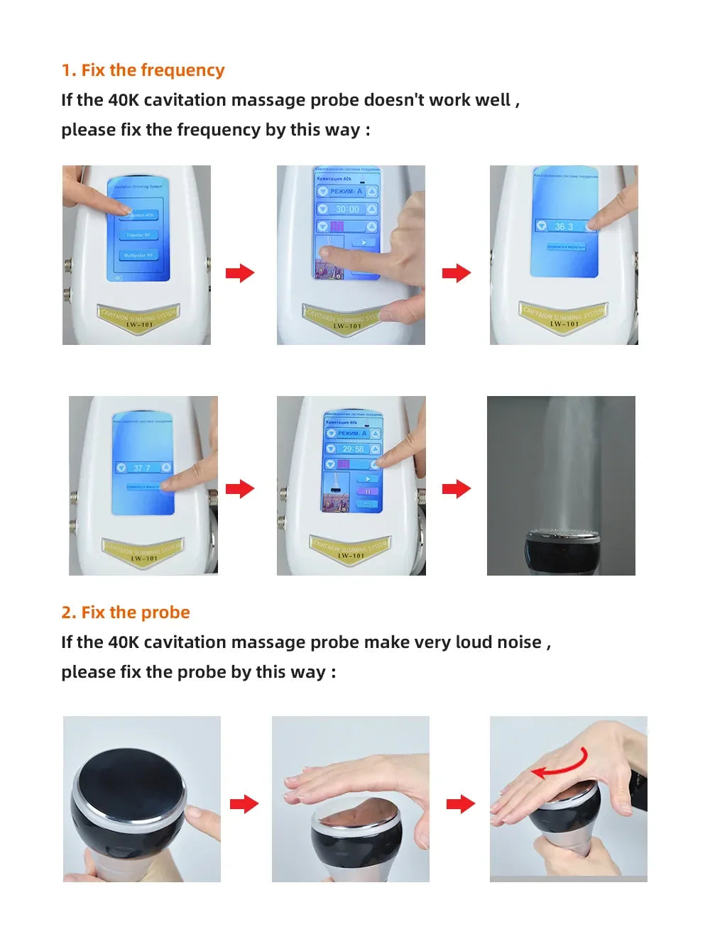 3 In1 Multi-Functional Tool Beauty Slimming Cavitation