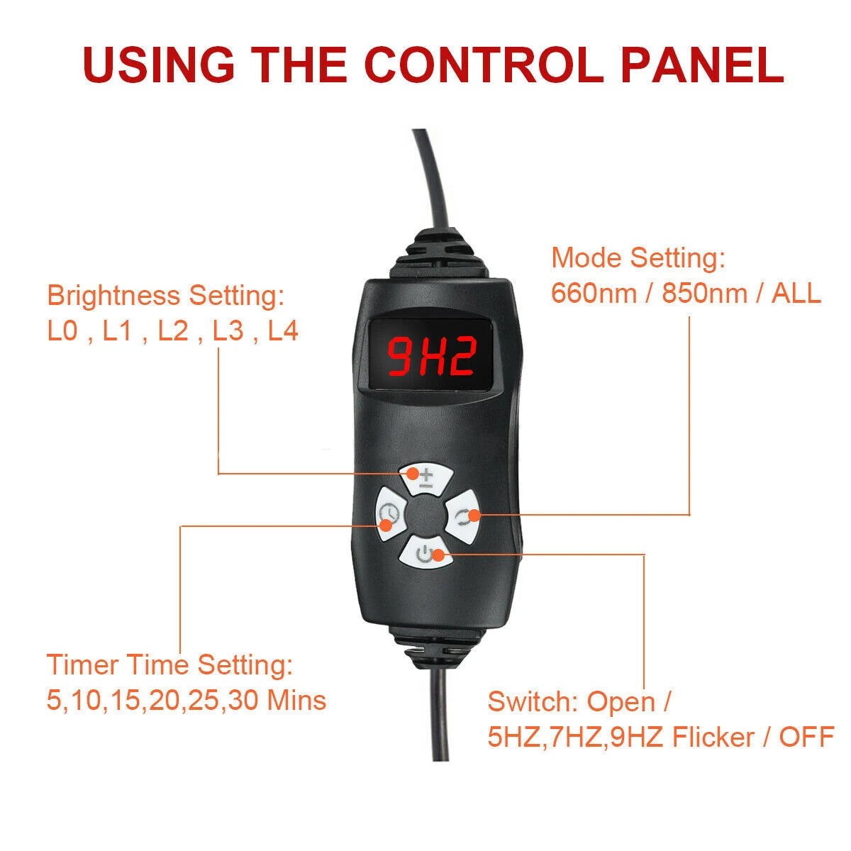 Polyester LEDs Red Light Therapy