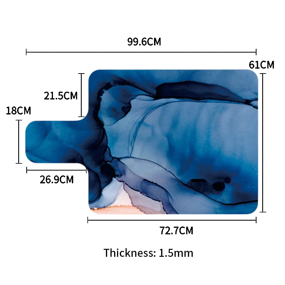 Suede Rubber Yoga Pads