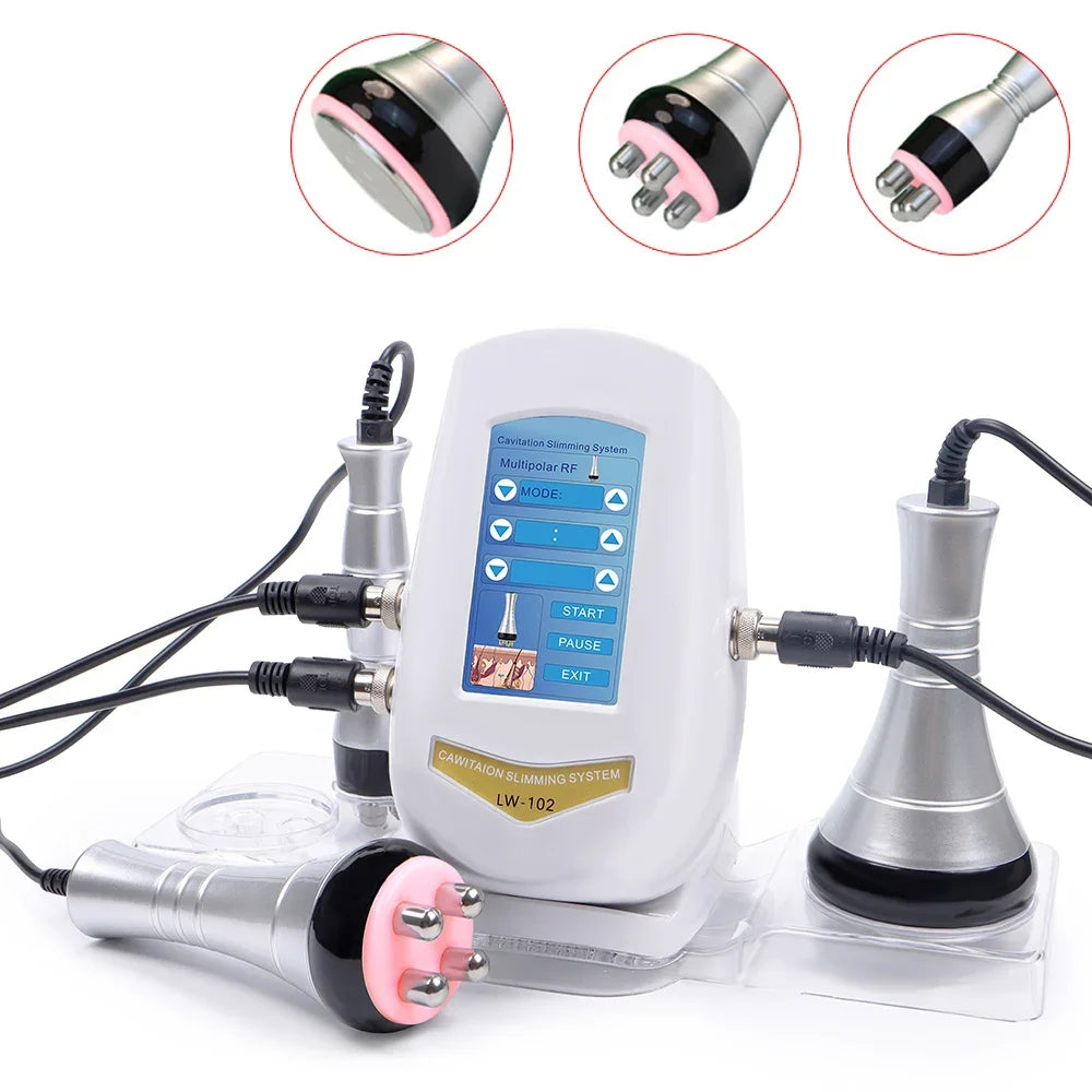 40K 3 In 1 Cavitation Radiofrequency Machine