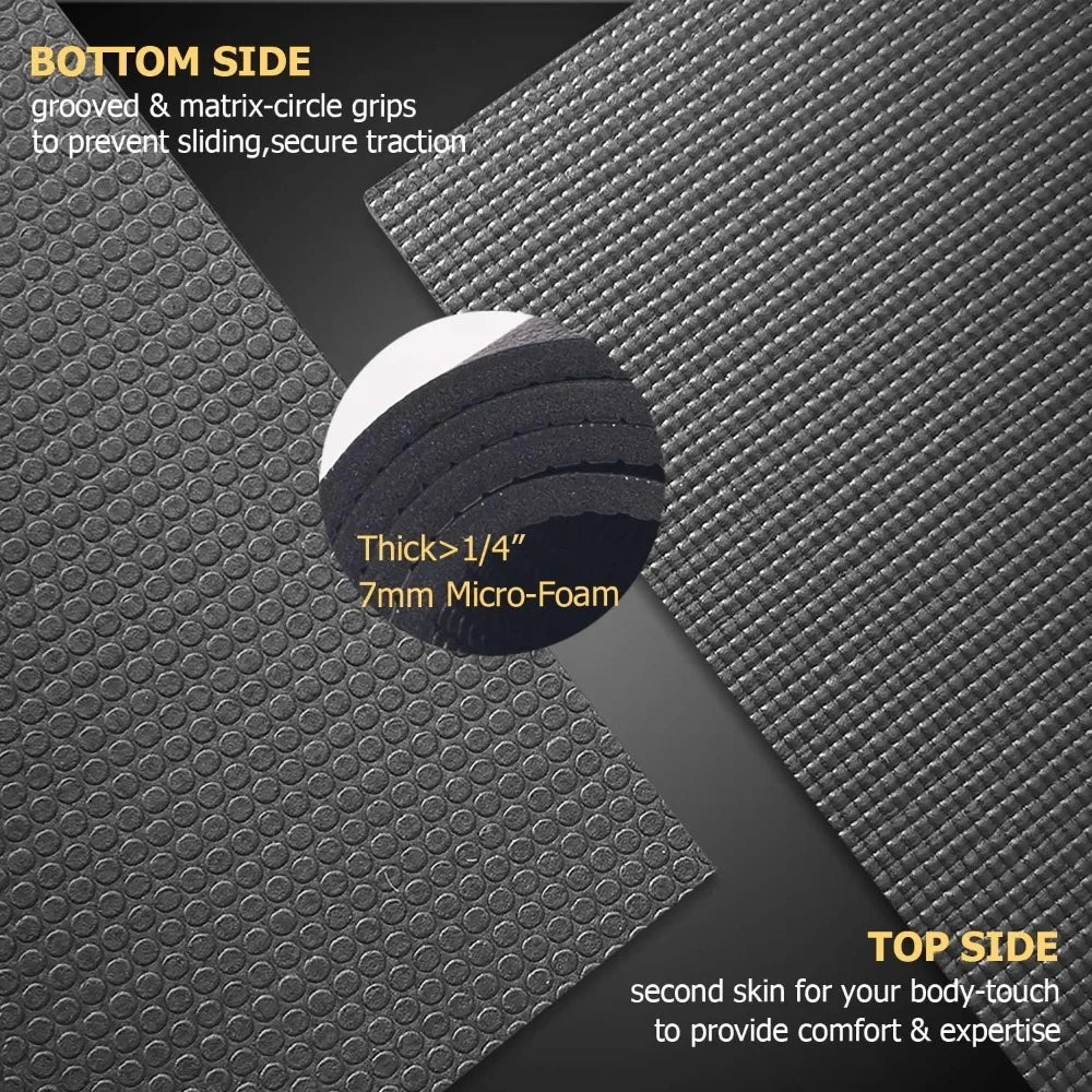 Large Extra-Thick Workout Mat