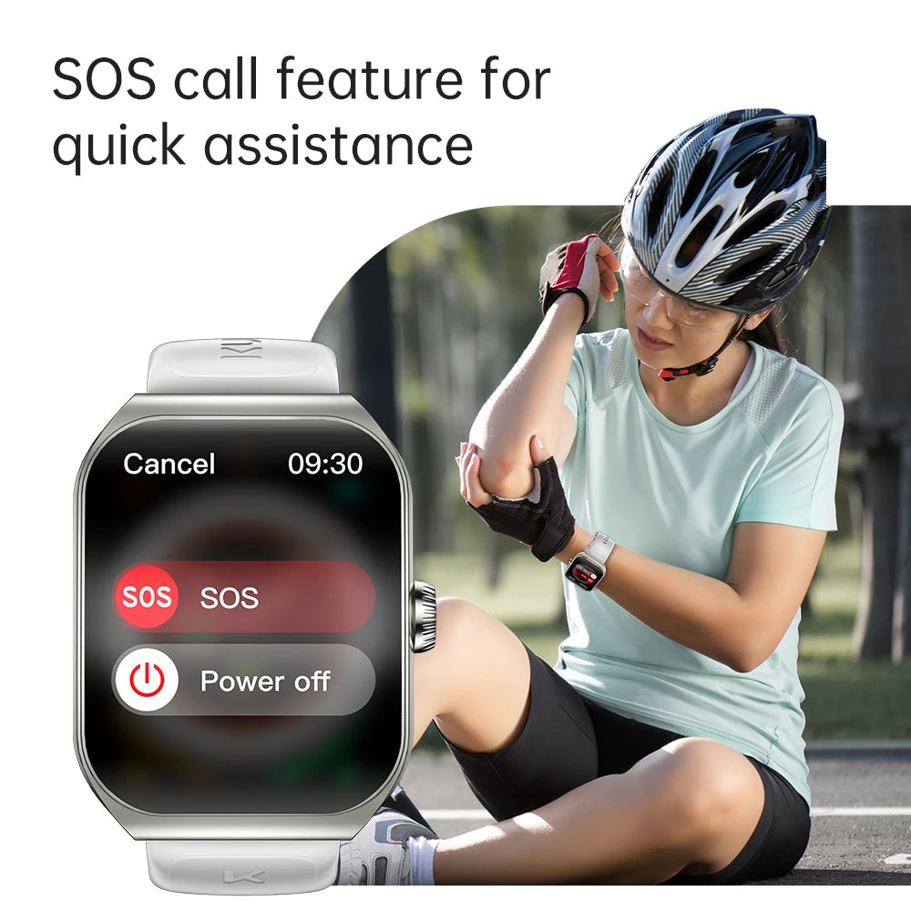 Health & Sleep Monitoring 100+ Sports Modes, Bluetooth Calling