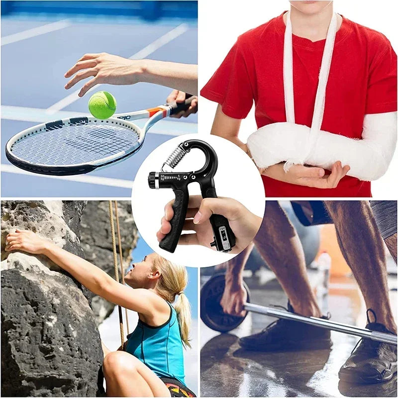 Adjustable Hand Grip With Counter