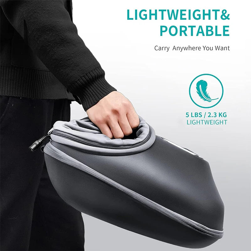 Therapy Heating Air Compression Muscle Electric Foot Massager