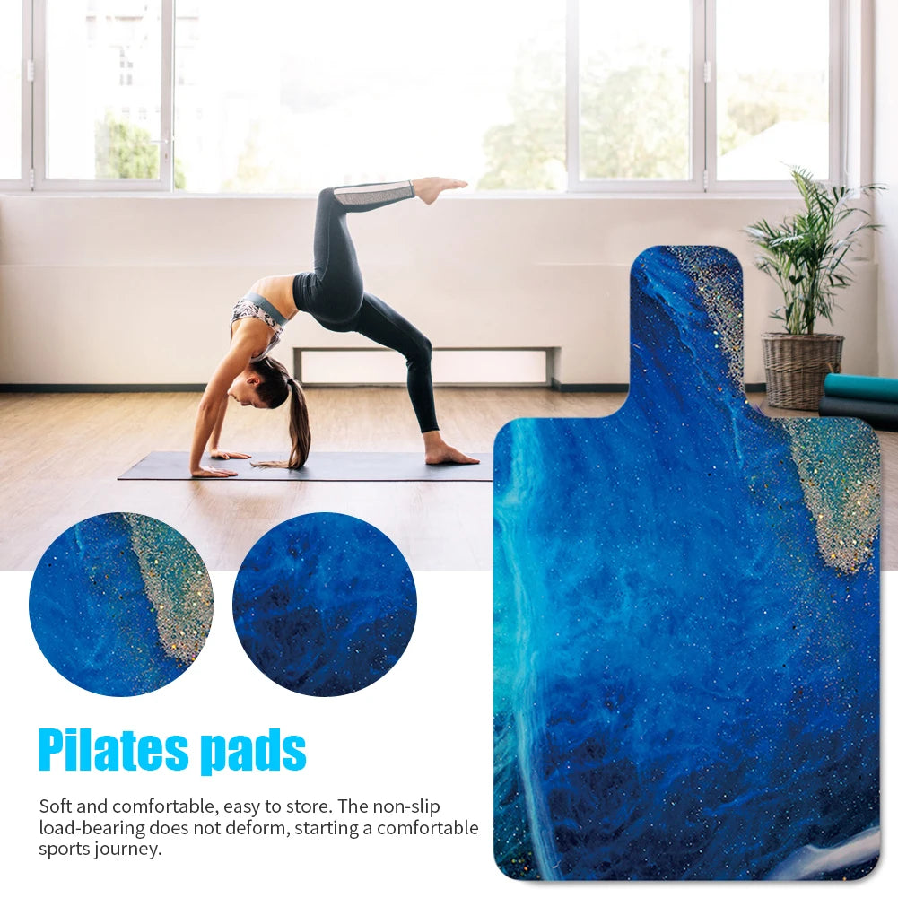 Suede Rubber Yoga Pads