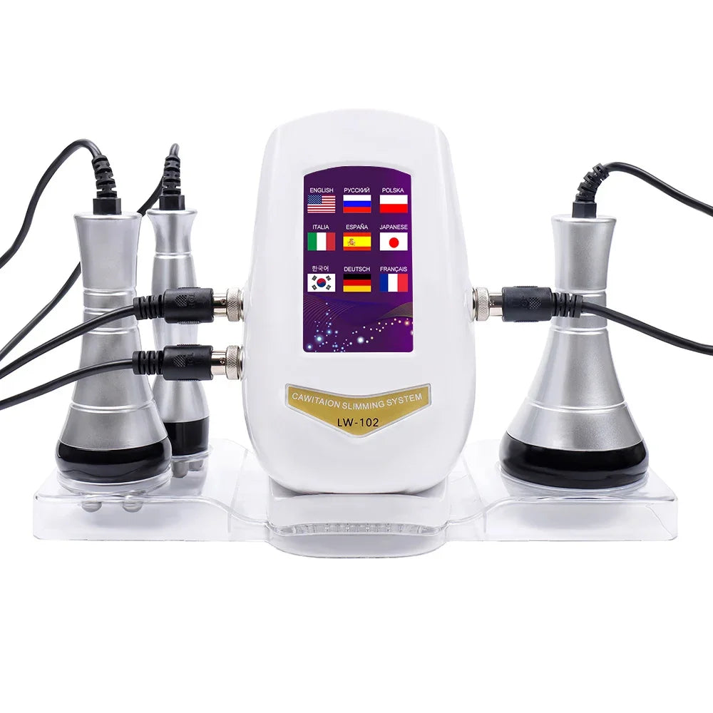 40K 3 In 1 Cavitation Radiofrequency Machine