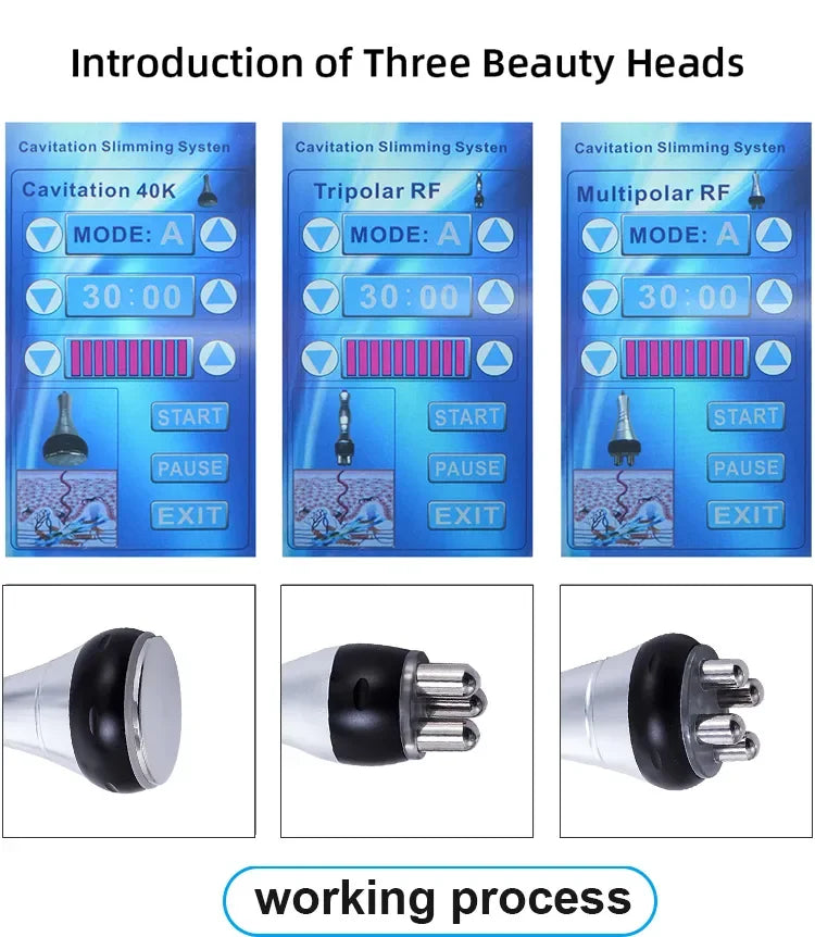 3 In1 Multi-Functional Tool Beauty Slimming Cavitation