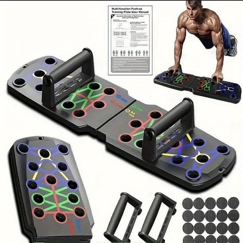 Multi-Functional Pushup Board System