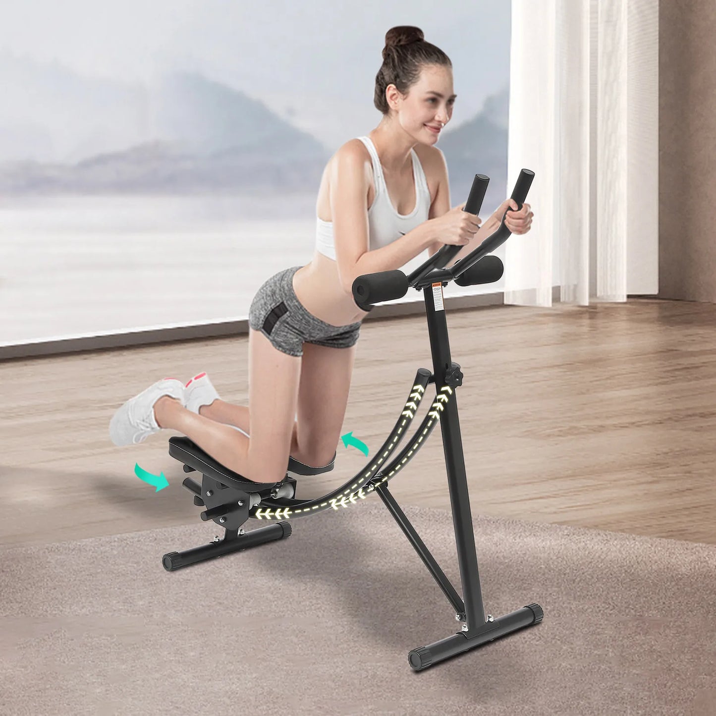 Rotating Seat Cushion Ab Machine