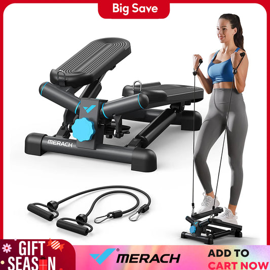 Mini Twist Stepper with Resistance Band