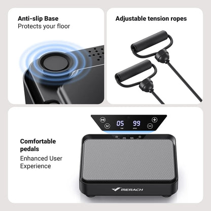 Exercise Machine Vibration Plate With Remote and Bands