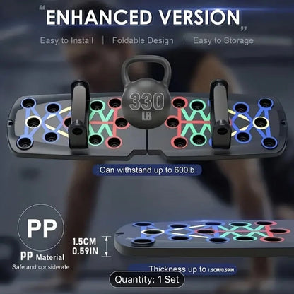 Multi-Functional Pushup Board System