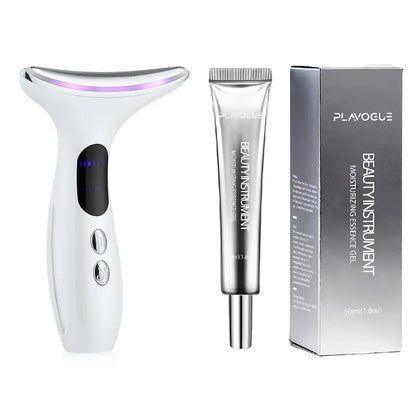Gel Multi-Color Portable Ergonomic Neck & Face Device