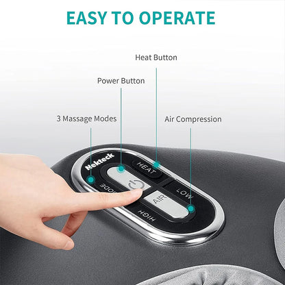 Therapy Heating Air Compression Muscle Electric Foot Massager