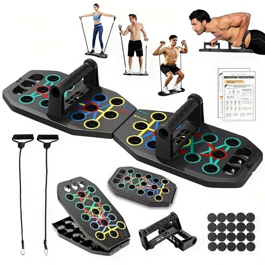 Multi-Functional Pushup Board System