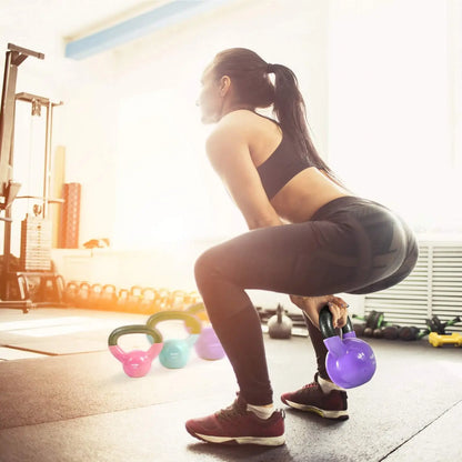 Multi Colored Kettlebell Weights