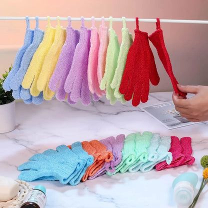 Bath Gloves 24 Pieces 12 Colors