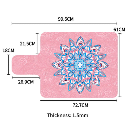 Suede Rubber Yoga Pads