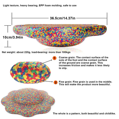 Flower Shape  Stepping Stones Touch Sensory