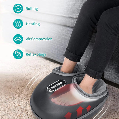 Therapy Heating Air Compression Muscle Electric Foot Massager