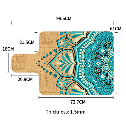 Suede Rubber Yoga Pads