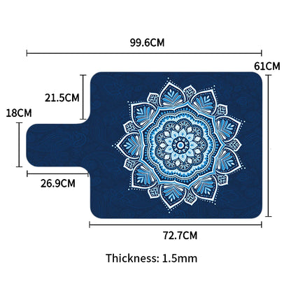 Suede Rubber Yoga Pads