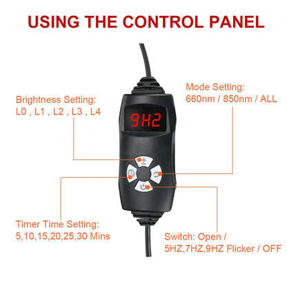 Polyester LEDs Red Light Therapy